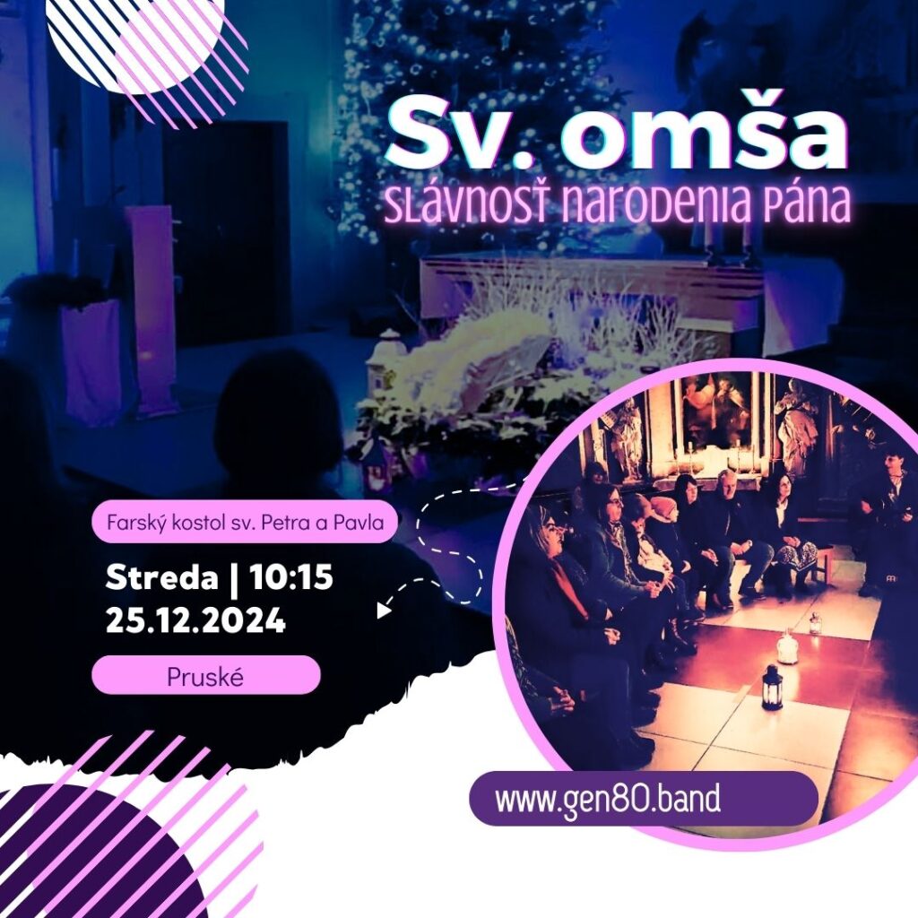 NAHRÁVKY: Pruské – Narodenie Pána (25.12.´24)