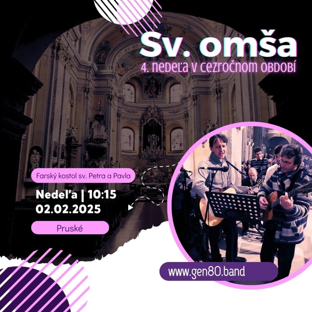 NAHRÁVKY: Pruské – Nedeľná Sv. omša (02.02.´25)